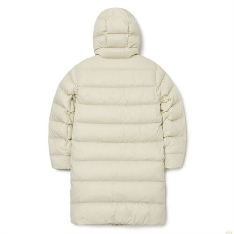 Winter Jackets MLB Basic Mediulogo Miweight Half Down New York Yankees Vetement Blanche | 4726FSECZ