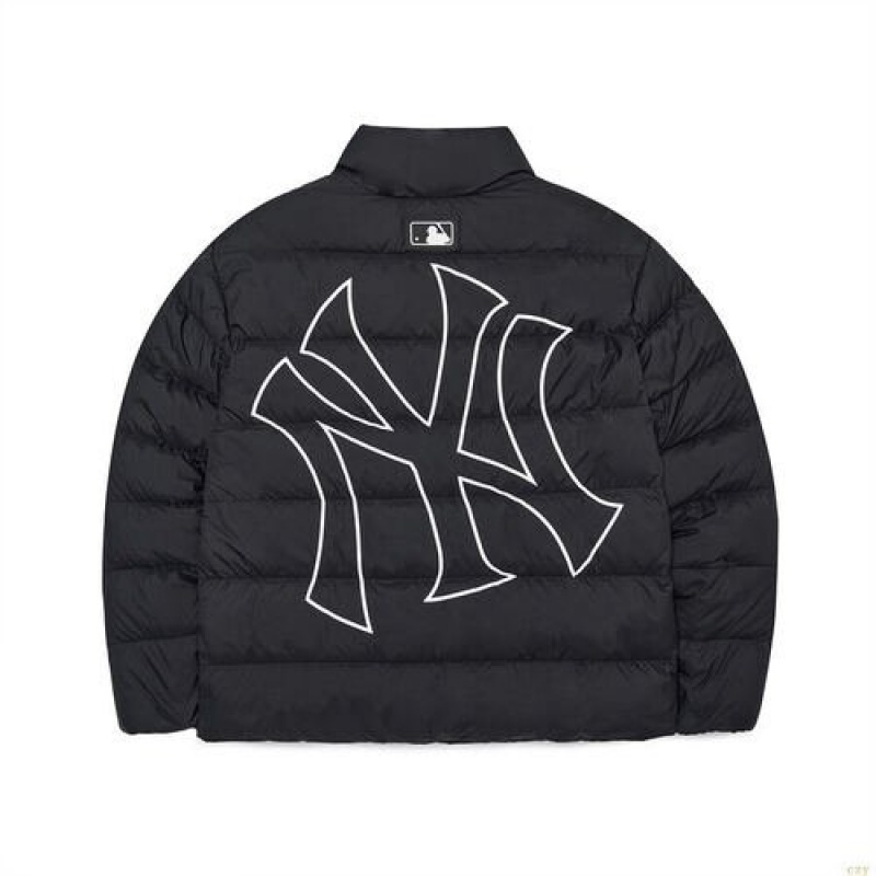 Winter Jackets MLB Basic Mega Logo Miweight Down New York Yankees Vetement Noir | 3976NIRWY