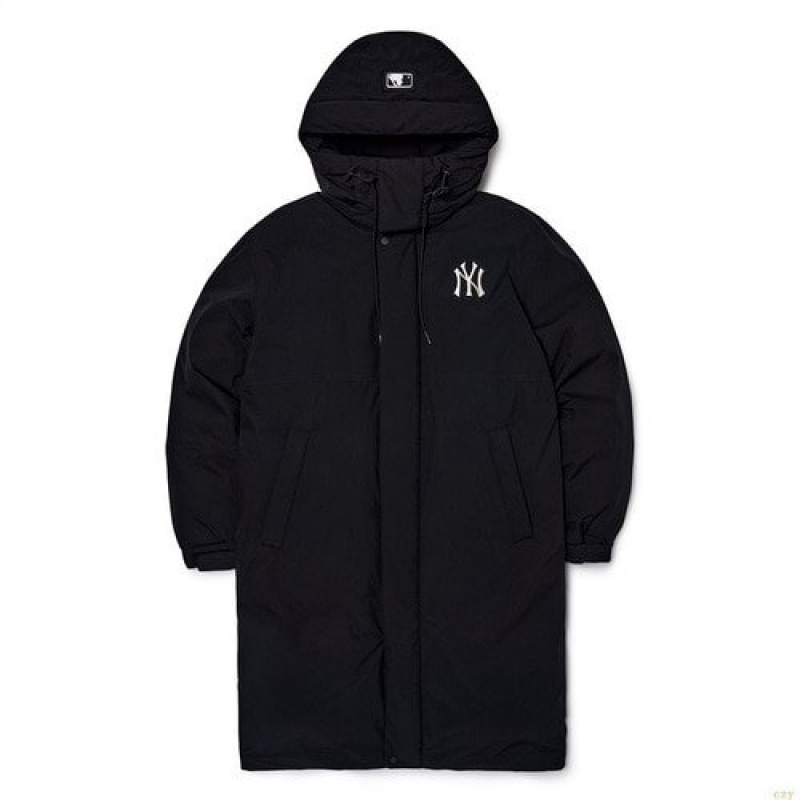 Winter Jackets MLB Basic Mega Logo Monster Parka New York Yankees Vetement Noir | 3561MCWXP