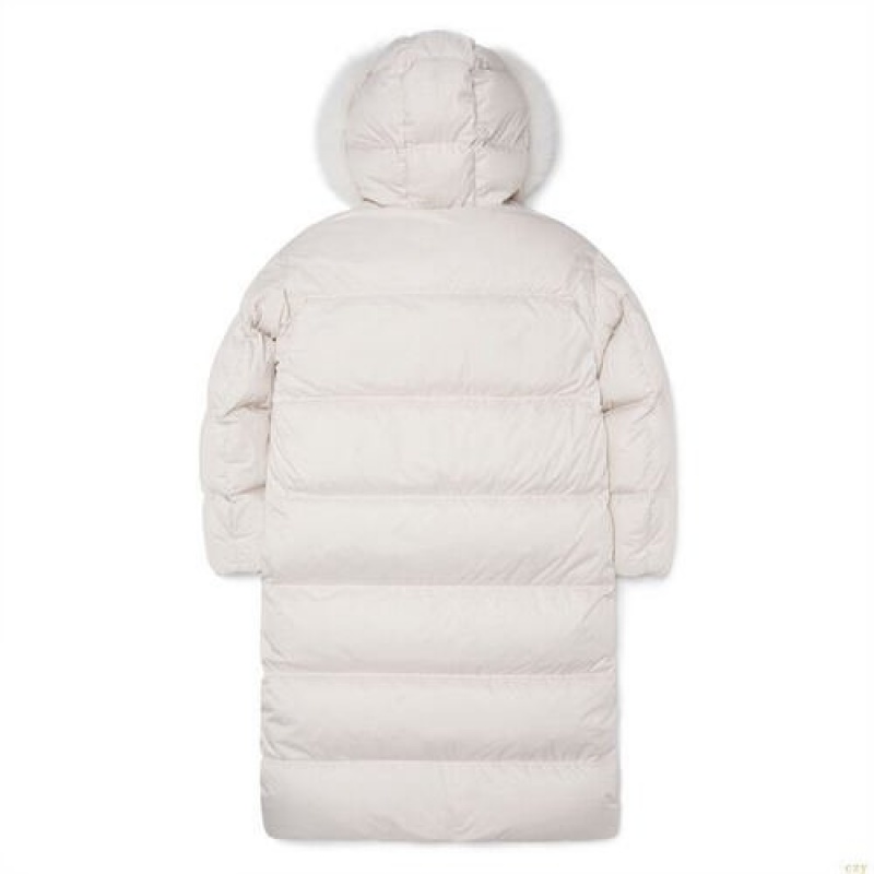 Winter Jackets MLB Dia Monogra Premiupuffer Goose Long Down New York Yankees Vetement Blanche | 0735BQOMX